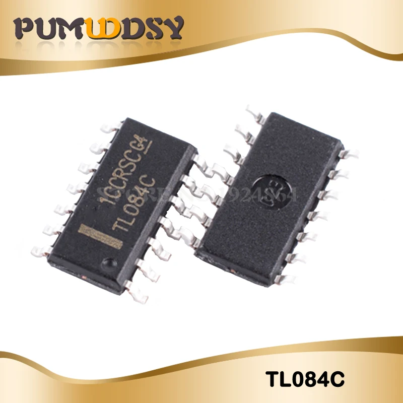10PCS Operational amplifiers TL084 TL084C TL084CDT TL084CDR SOP14-in ...