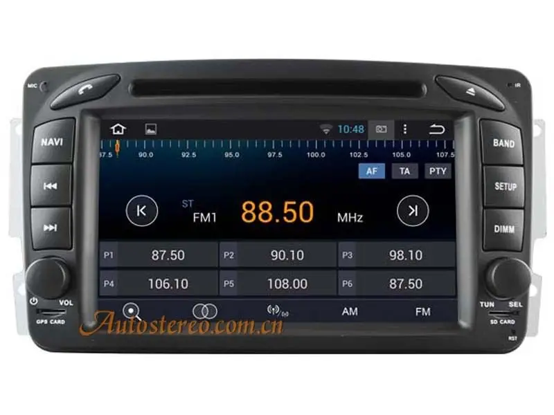 7 дюймов 8 Core Android 8,0 автомобиля gps навигации для MERCEDES-BENZ C класса W203 CLK W209 2004-2007