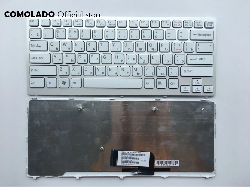 

RU Russian Keyboard For Sony Vaio VPC-CW VPC CW VPCCW CW16EC CW18FC CW26EC CW28EC CW2S3C CW2S6C Black and white keyboard