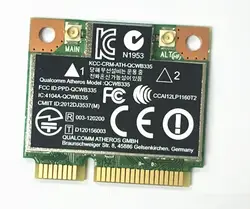 Ssea оптовая продажа новый оригинальный Беспроводной карты wifi + Bluetooth4.0 для Atheros ar9565 qcwb335 Половина Mini pci-e 802.11n карты