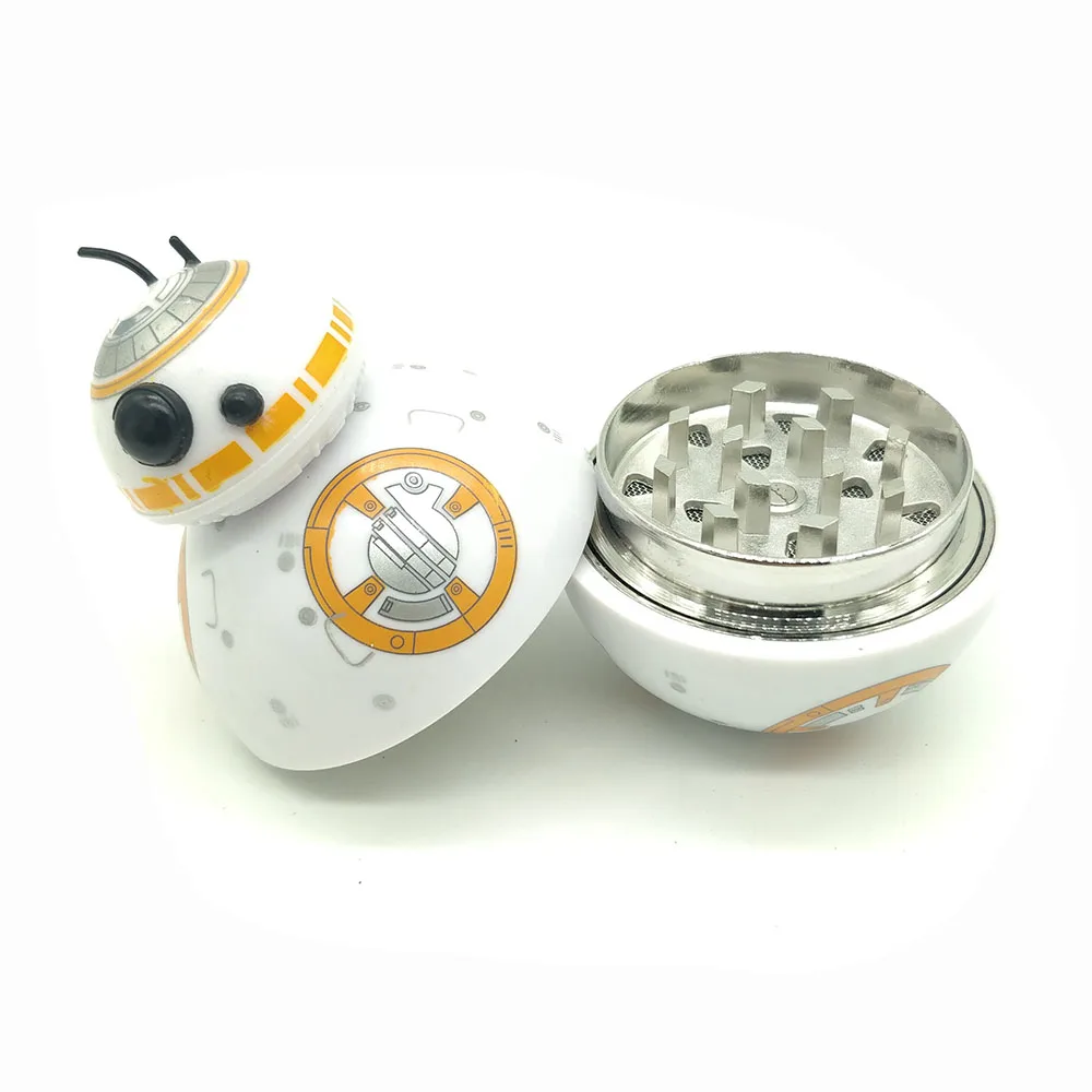 Звездные войны фигурка BB8 робот металлическая шлифовальная машина цинк трава табак измельчитель дым измельчители курительная трубка аксессуары