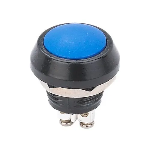 (50 pieces/lot) 12MM Miniature Blue Panel Sealed Push Button Switch