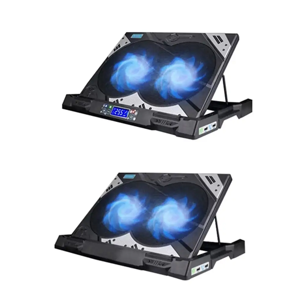 

K2 Laptop Cooler Silent Base 15.6/17/18 Inches Computer Radiator Fan Bracket Holder Stand For Alienware