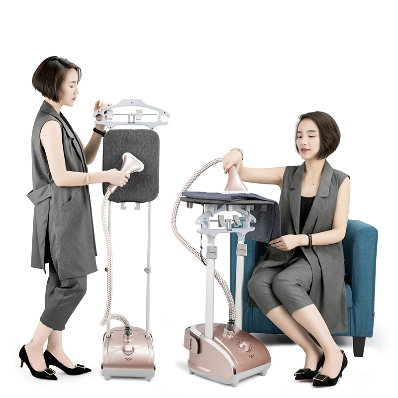  12 Gear Adjustable Steamer 2.4L Hanging Vertical Steam Iron Flat Ironing Garment Steamer Steam Home