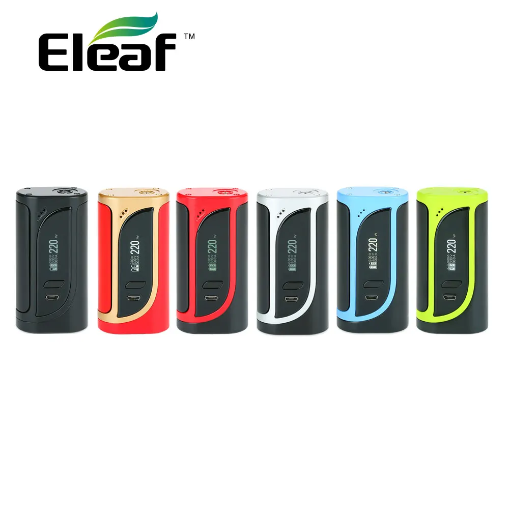 Günstige Heißer Verkauf! 220 W Eleaf IKonn 220 Box MOD No18650 Batterie für Eleaf Ello Tank Zerstäuber Ikonn 220 W Mod VS Ikuun i200 Cylon 218 W