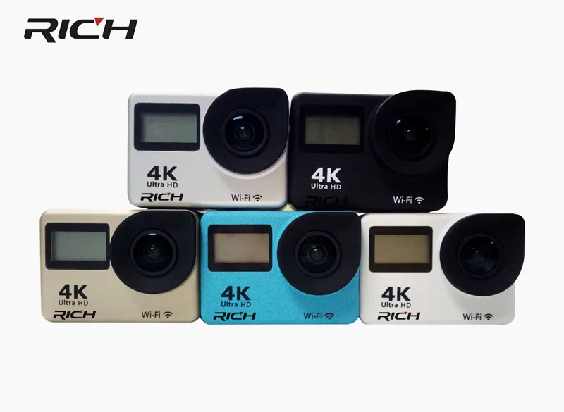 T350R ультра FHD 4K экшн камера WiFi 1080P 60fps 2 0 LCD 170D Full HD 30M Водонепроницаемая Видеокамера