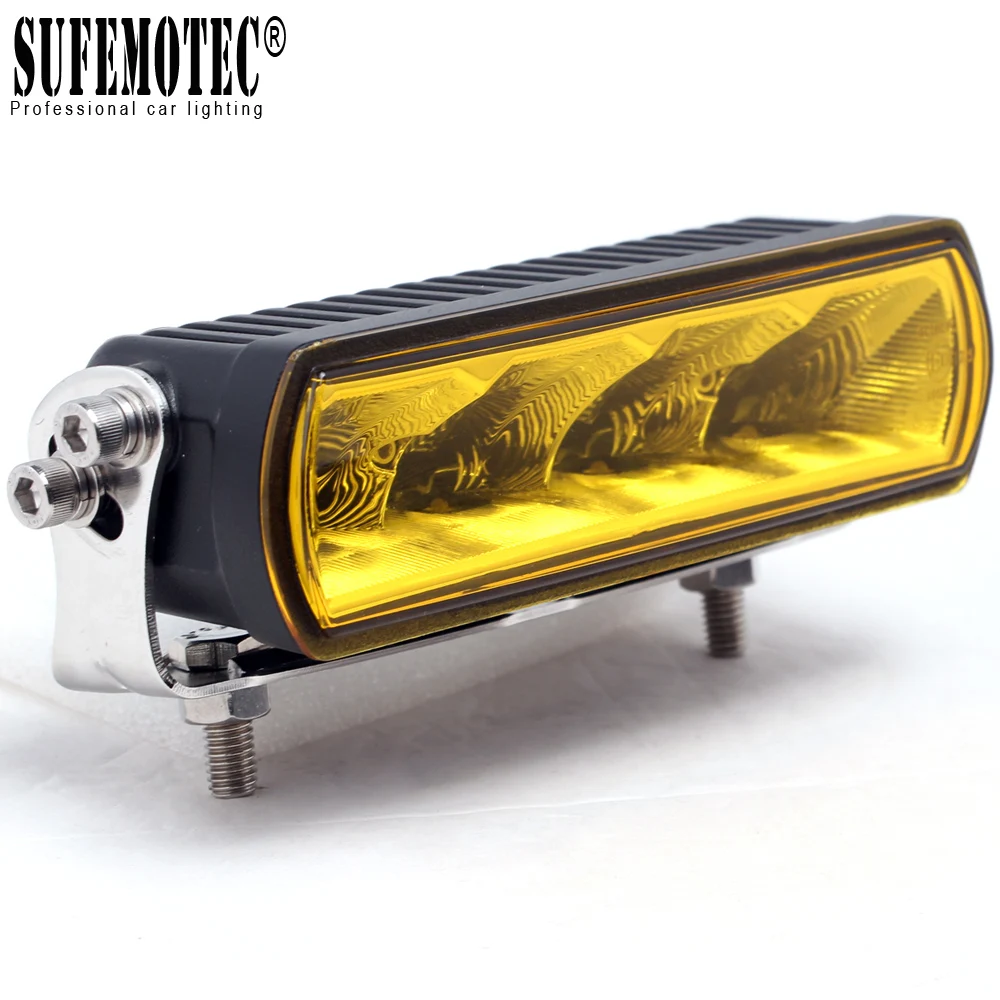 

7C Lens 20W 6 Inch 4x4 Off road Bar Light For Offroad Car 4WD ATV SUV Trucks Tractor Boat Trailer LED Work Lights Driving Beams