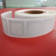 ISO15693 RFID Library высокочастотные HF IC 50*50 мм RFID бирки NXP I код SLI-X наклейки
