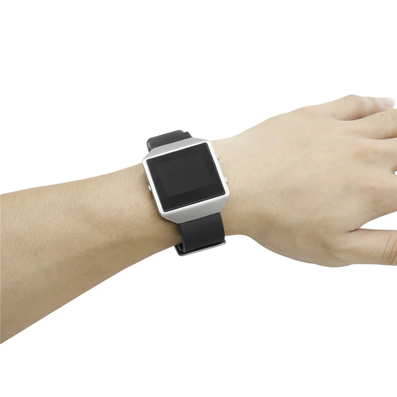 Спортивный Браслет Odog большого размера для Fitbit Blaze Band мягкий силиконовый ремешок