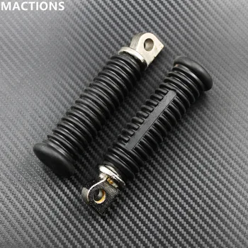 

Motorcycle Passenger Rear Metal & Rubber Footrest Foot Pegs Pedals For Harley Sportster 883 1200 XL 2004-2010 2011 2012 2013