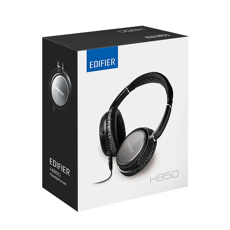 EDIFIER H850 Audiophile на ухо наушники Hi Fi вкладыши Шум изоляции аудиофилов с гибким