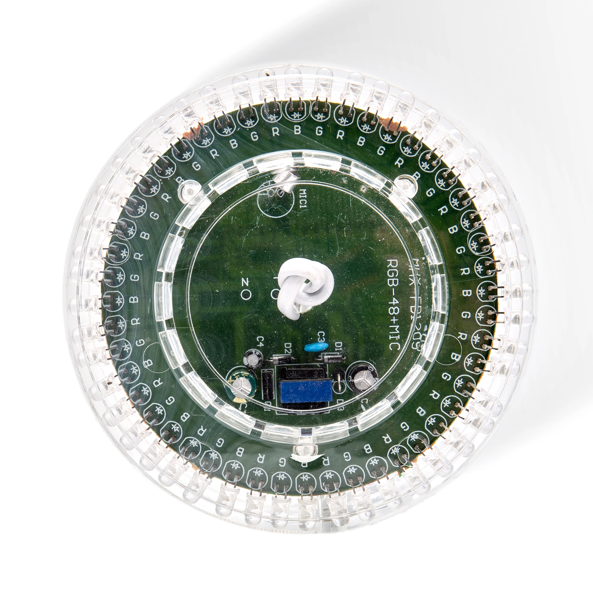 Портативный лазерный сценический светильник Jiguoor UFO 8 Вт rgb 48 светодиодов со