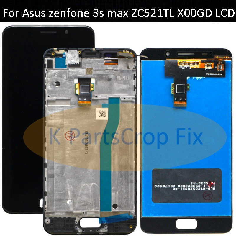 ЖК-дисплей 5 2 дюйма 1280x720 для ASUS Zenfone 3S Max ZC521TL X00GD сенсорный ЖК-экран дигитайзер
