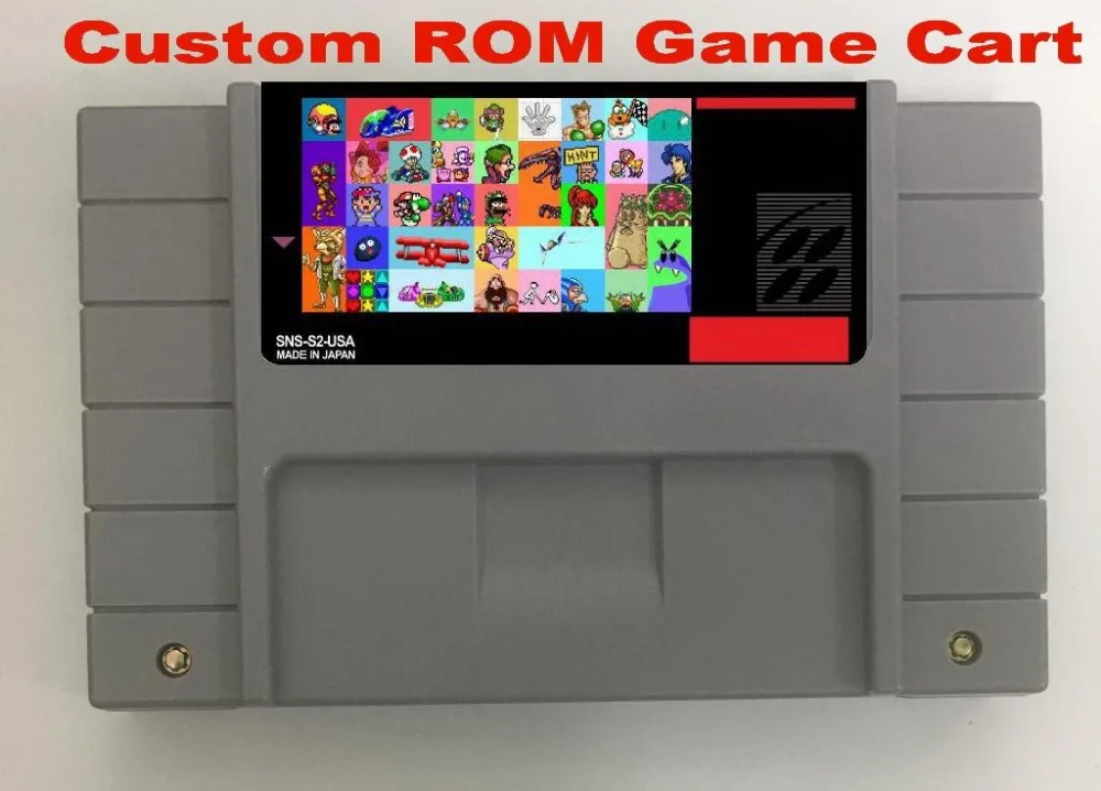 Costume Faz o Único Cartucho do Jogo para o Console de Snes Sfc o