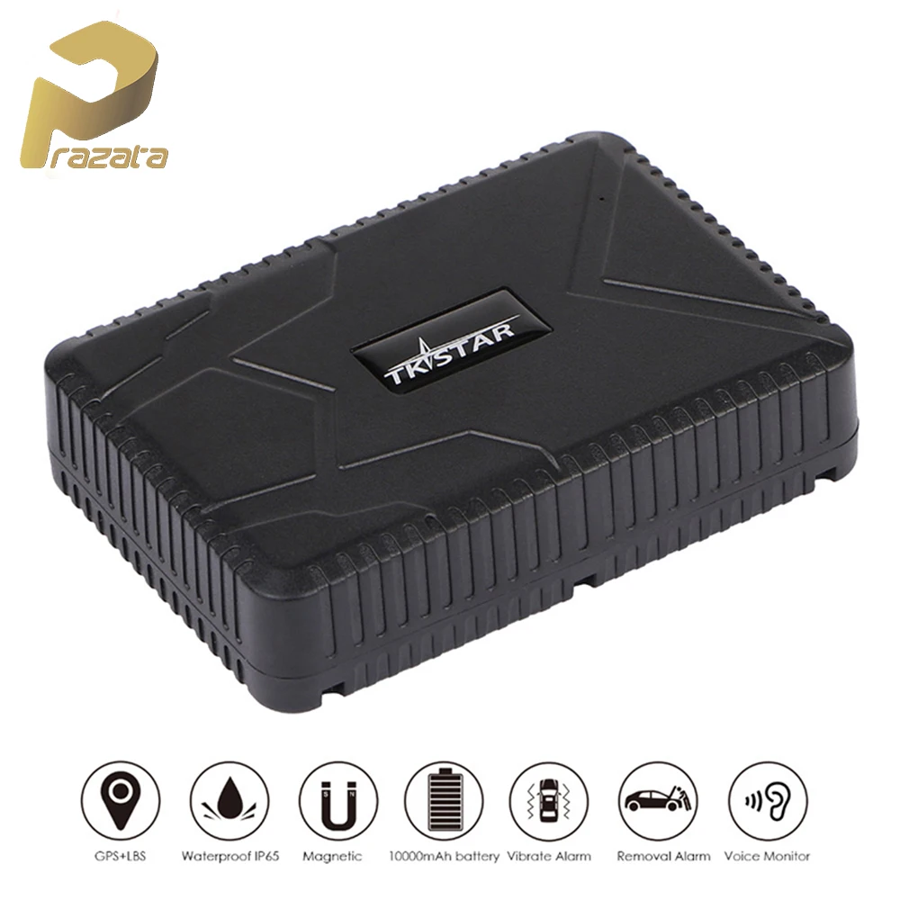 TKSTAR GPS Tracker 2G/GSM Car Tracker Waterproof TK915 Powerful Magnet GPS Localizador RealtimeTracking 10000mAh 120 Day Standby