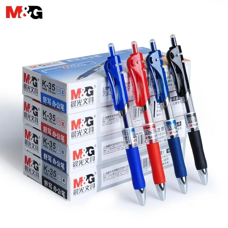 Выдвижная гелевая ручка M & G K35 0 5 мм многоразовые сверхтонкие гелевые ручки