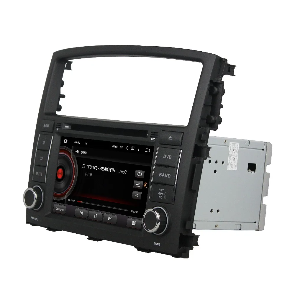 Cheap KLYDE 7" 8 Core Android 8.0 For MITSUBISHI PAJERO 2006-2012 Car Radio 2+16GB 4+32GB 4+64GB Multimedia Audio Stereo 1024*600 2