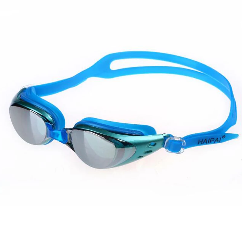 Men Women Professional Swimming Pool Goggles Anti Fog UV Protection Swim Diving Glasses Eyewear Silicone Electroplate Waterproof