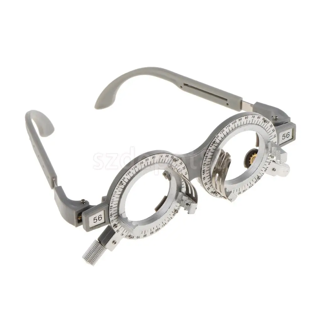 Universal Adjustable Optical Trial Lens Frame Eyeglasses Optometry Optician Optic 52mm 56mm 58mm 60mm 62mm 64mm 66mm 68mm 70mm
