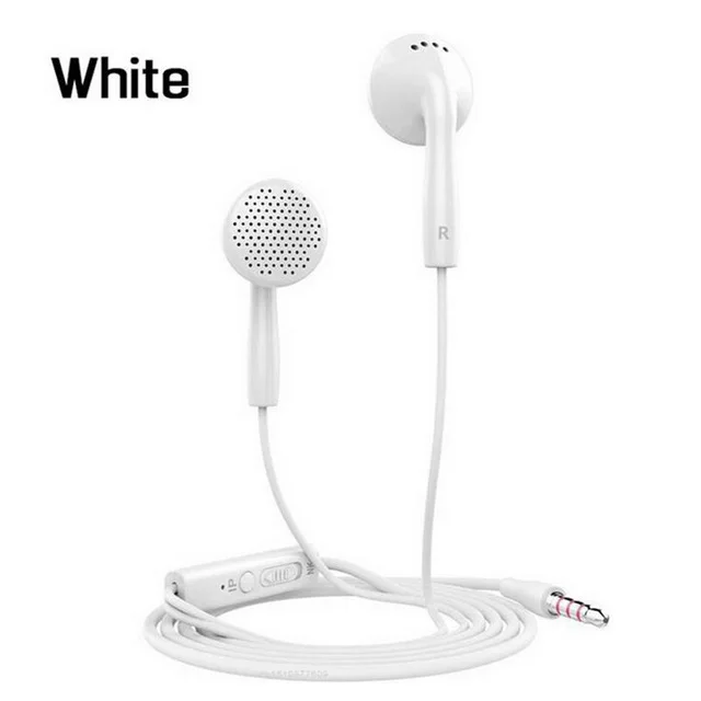 Flat Earphone Heavy Bass Metal 3.5mm Wire Music Headset Gamer Earbuds Earphones With Mic Fone De Ouvido Audifonos For PC Phone