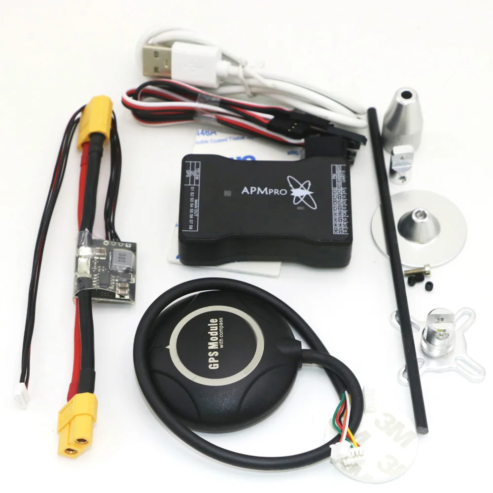 7 м gps модуль + мини APM PRO плата контроллера полета питания XT60 разъем для