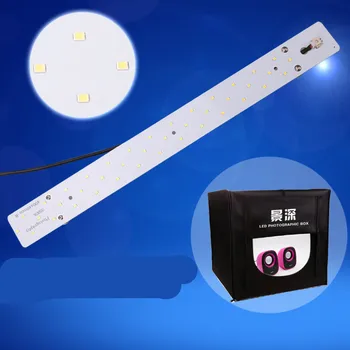 

2 light bar 80cm light tent of LED Lamp Board for shooting Box camera tent CD50