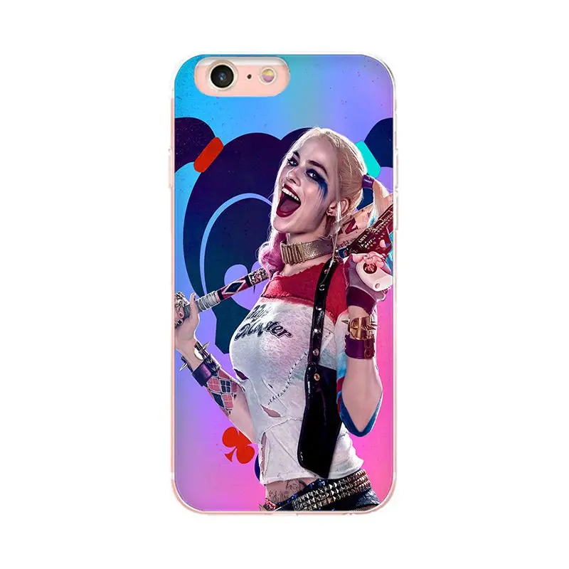 MaiYaCa Harley Quinn Case For iphone 6 6plus New Personalized print Phone Accessories Case For iPhone X 8 7 6S 5s se Cellphones MaiYaCa Harley Quinn Case For iphone 6 6plus New Personalized print Phone Accessories Case For iPhone X 8 7 6S 5s se Cellphones
