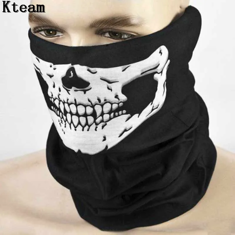 

Hot New Festive Party Face Masque Halloween Mask Scary Skull Horror Masks Skeleton Ghost Mask Motorcycle Masks Bicycle Scarf Cap