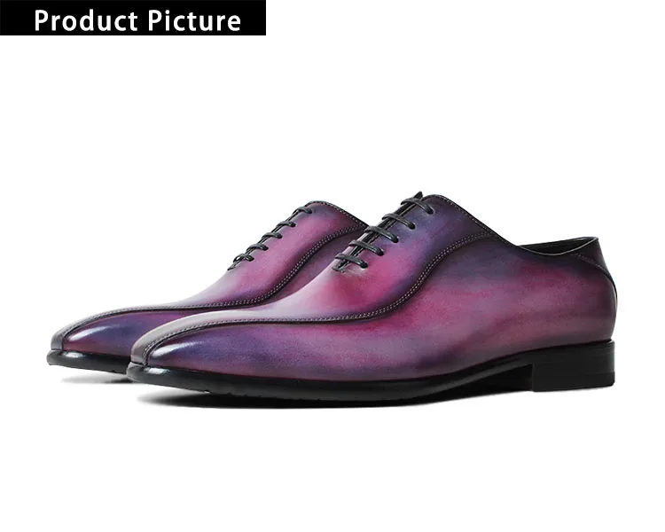 VIKEDUO/Роскошные официальные мужские туфли-оксфорды; обувь из натуральной кожи; Лидер продаж; обувь на квадратном каблуке для свадьбы и офиса; обувь для вождения; Zapato de Hombre
