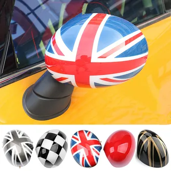 

Car Rearview Mirror Decoration Protector Shell Cover Housing Sticker For Mini Cooper One S JCW F56 F55 Exterior Styling