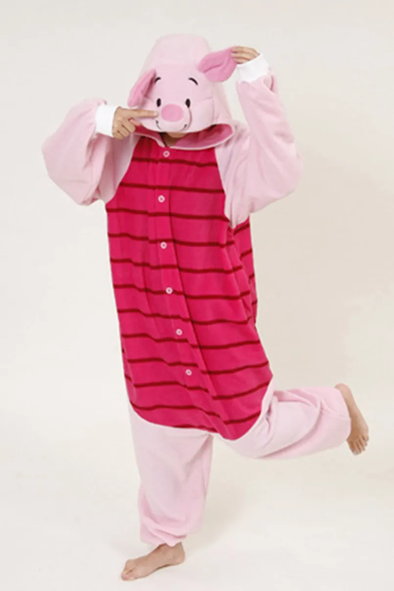 Аниме Pijama мультфильм унисекс для взрослых пижамы Косплэй Костюм животных