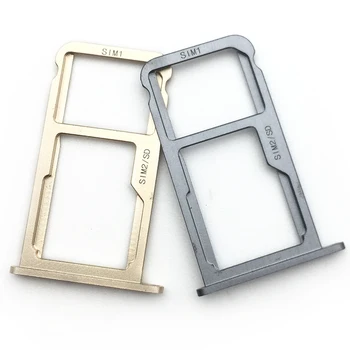 

New Tested For ZTE Axon7 A2017 Axon 7 Sim Card Reader Holder Sim Tray Replacement Part