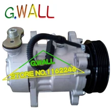 Высокое качество AC компрессор для Citroen Xsara Picasso для автомобиля PEUGEOT 206 1,1 1,4 1,6 A/C кондиционер компрессор 1998- SD6V121412