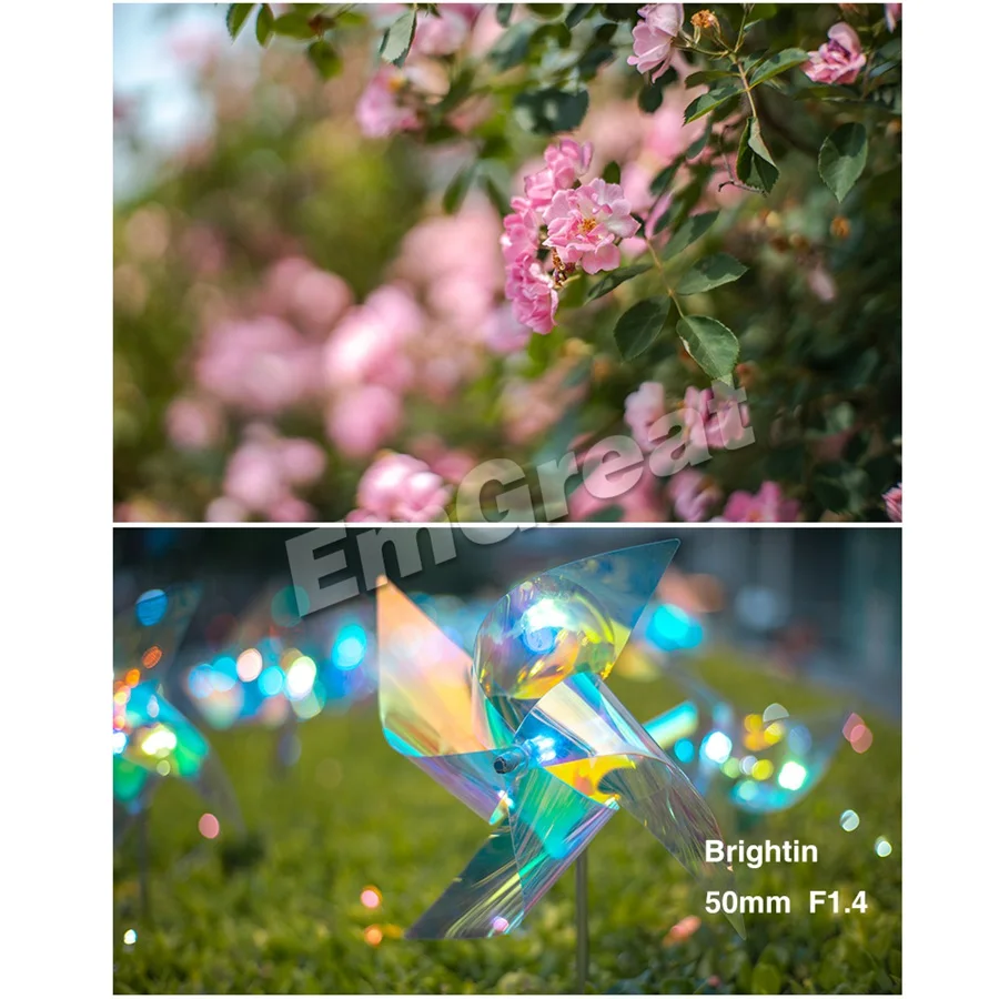 Brightin Star 50 мм F1.4 Prime объектив с большой апертурой ручной объектив с сумкой для sony E-mount для Fuji/M4/3 Mount беззеркальная камера