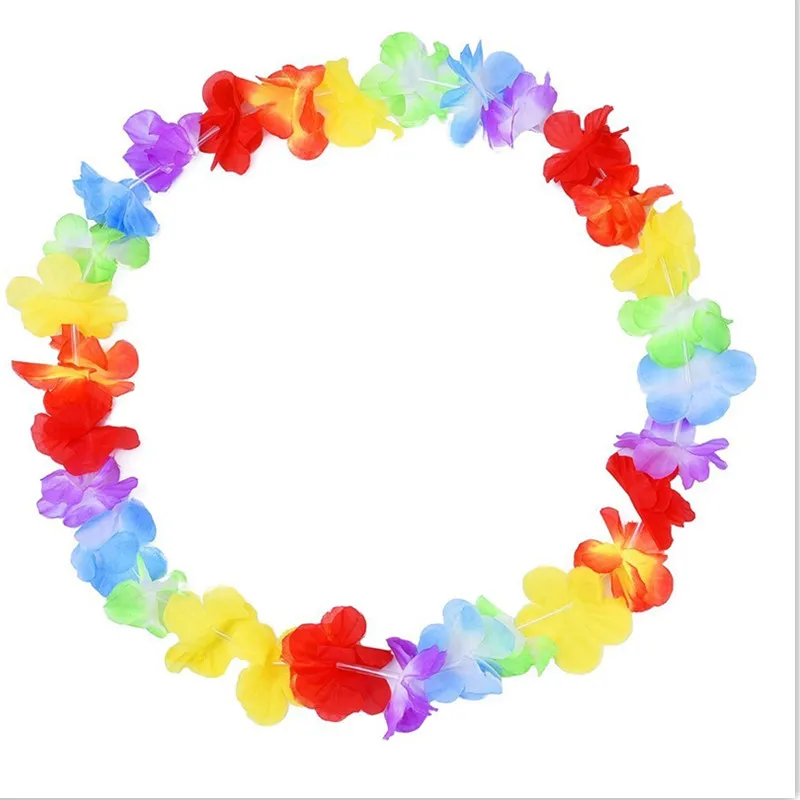 Hawaiian Leis Wholesale Flower Leis Artificial Flowers Garland Wreath