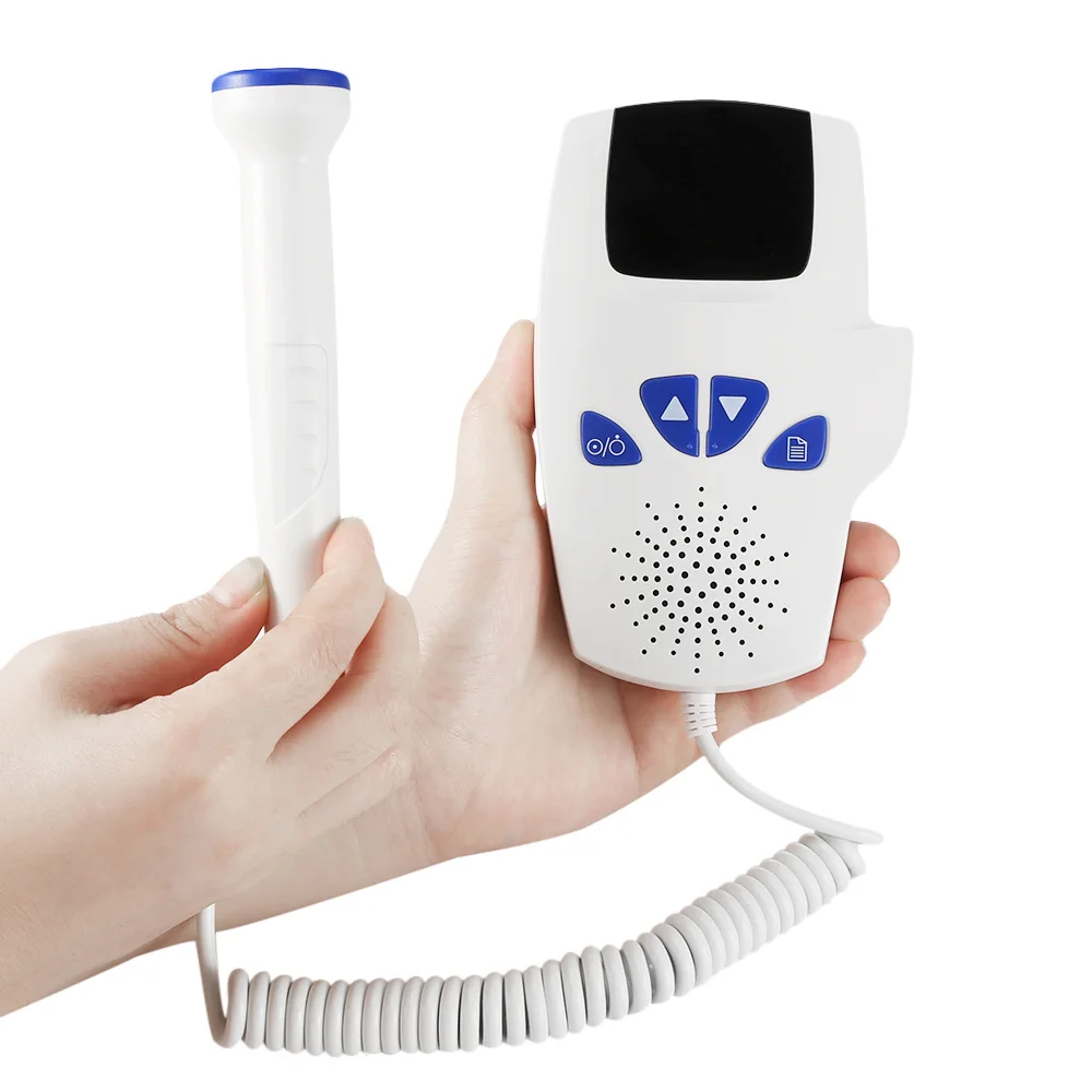 

Practical Baby Monitor Fetal Doppler Detector LCD Baby Doppler Heart Rate Monitor