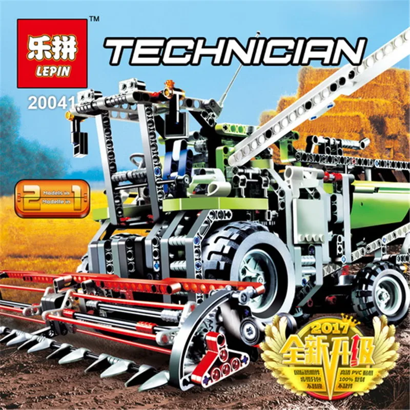 

Lepin 20041 Genuine Technic Series The Combine Harvester Set 8274 Educational Building Blocks Bricks Kits Toys Model Gifts