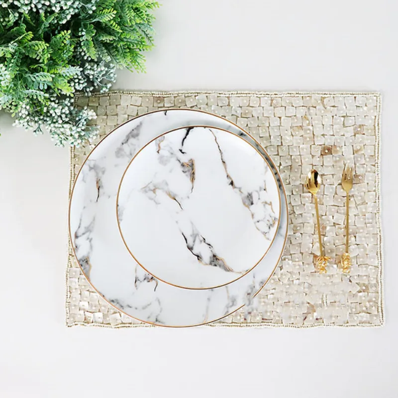 Modern Simplicity Style Marble Plates (5)