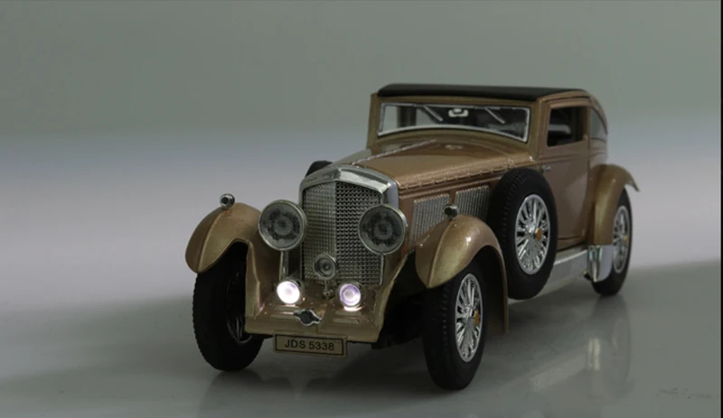 1/32 сплав под старину 8L классическая модель игрушки Автомобили литья давлением