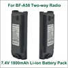 Battery  Walkie Talkie Baofeng BF-A58 DC7.2V 1800mAh  Li-ion Battery for BAOFENG BF-A58 IP57 Waterproof Portable Two-way Radio 2
