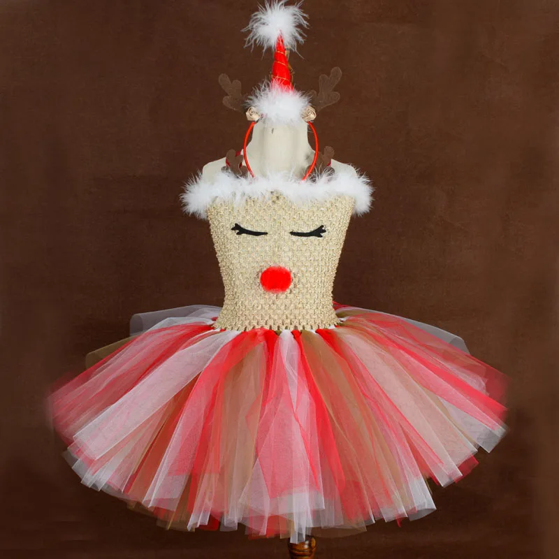 girls christmas tutu dress