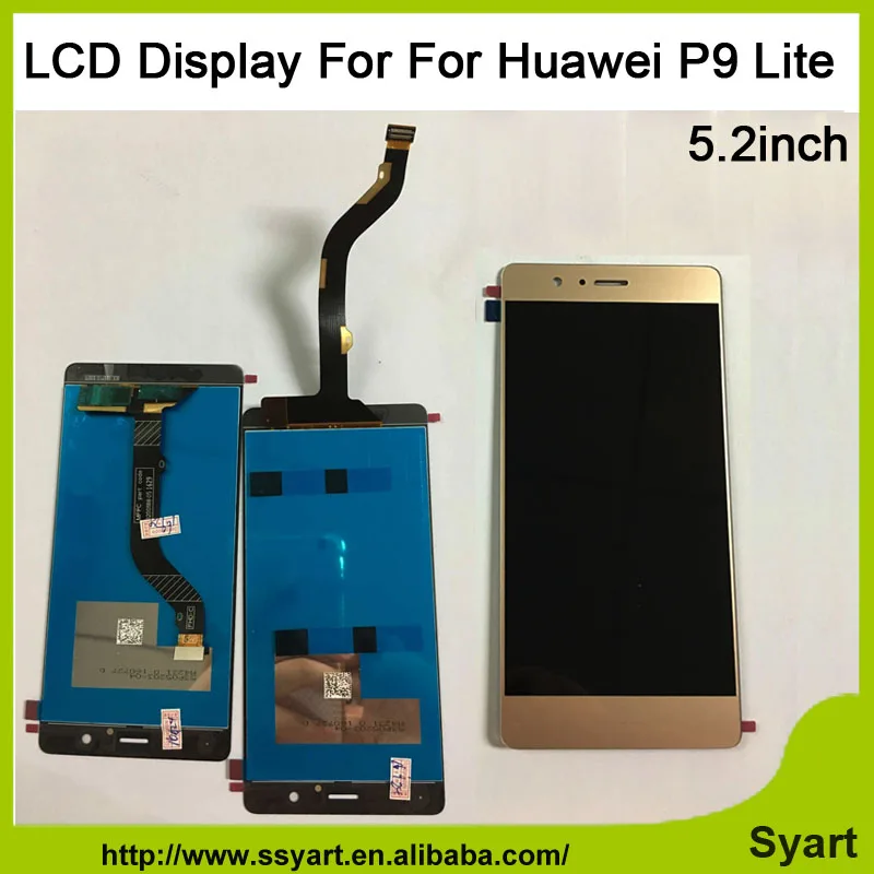 Hot Sale Mix order Color 5 2inch P9 LITE LCD Display x Touch Screen Digitizer Glass