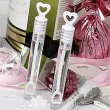 New 72pcs/pack Empty Bubble Soap Bottles Wedding Birthday Party Decoration Baby Shower Favours Bride And Groom Event Supplies