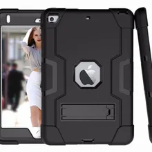 Гибридный трехслойный противоударный прочный защитный чехол с откидной подставкой для iPad Mini 5 7," /iPad mini 4