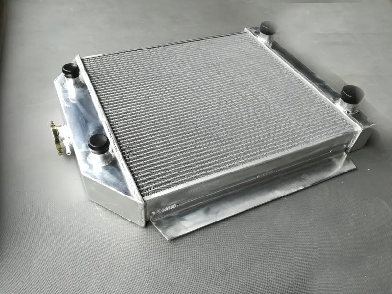 Заводская цена алюминиевый радиатор 1949-1953 для автомобиля FORD FLATHEAD V8 двигатель M/T 1949 1950 1951 1952 1953
