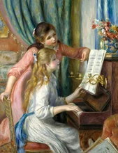 Handgemaltes impressionist ölgemälde reproduktion kunst des berühmten künstler Renoir Reno1035