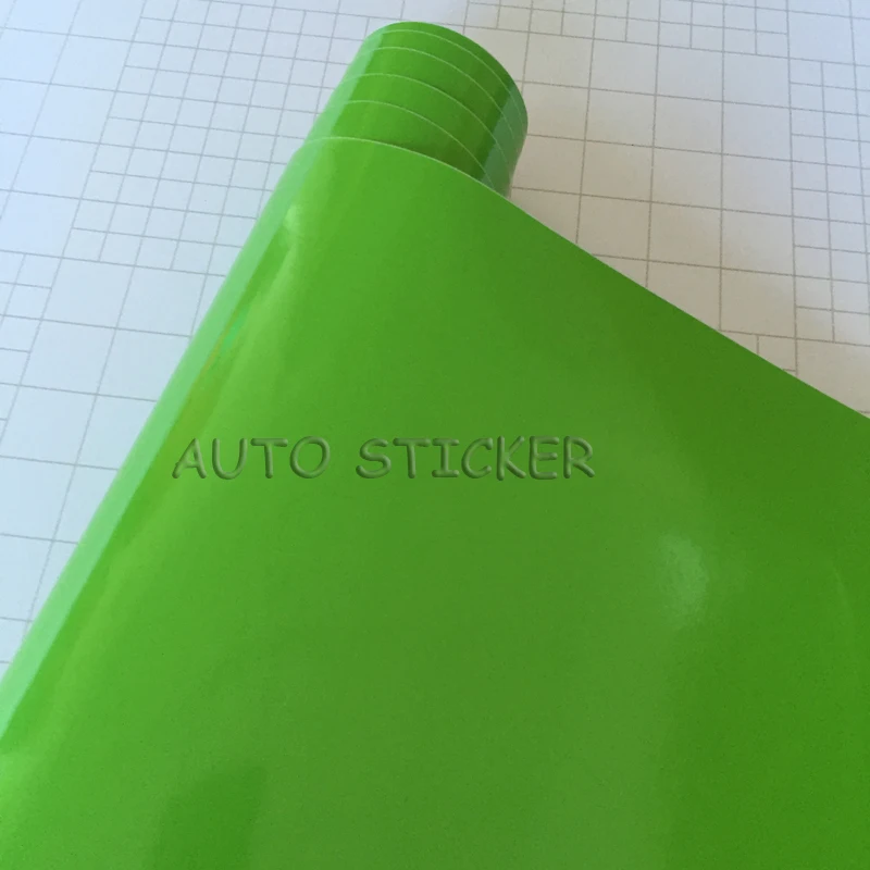 apple green glossy vinyl 3
