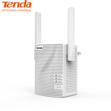 Tenda A18 AC1200Mbps расширитель диапазона двухдиапазонный Wi-Fi ретранслятор усилитель сигнала простая настройка двух внешних всенаправленных антенн