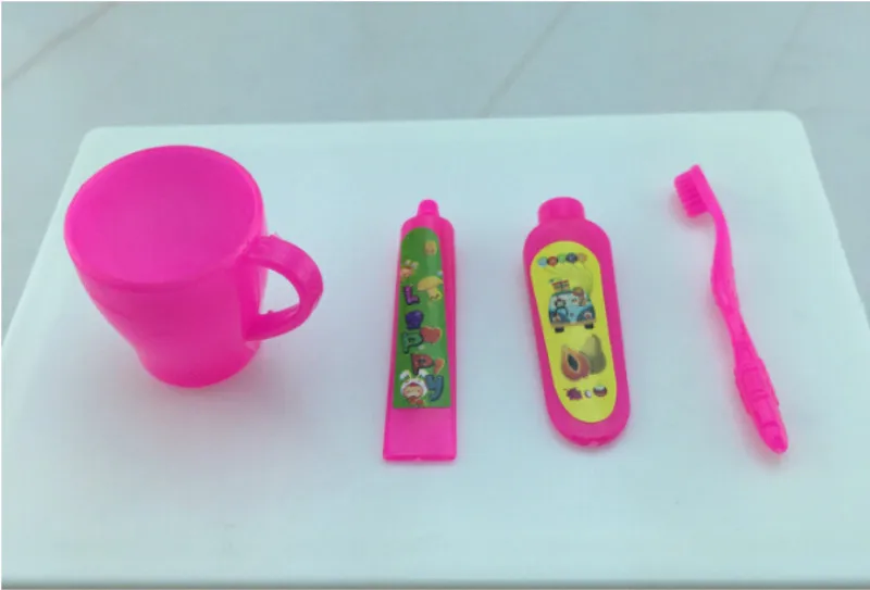 Grosir 4 Buah Set Rose Fuchsia Tabung Pasta Gigi Sikat Gigi Aksesoris Kamar Mandi Untuk Boneka Aksesoris Gadis Hadiah Accessories For Barbie For Barbiebarbie Bathroom Accessories Aliexpress