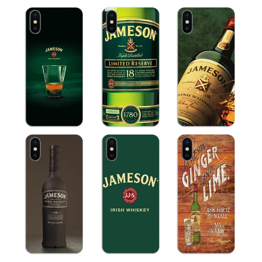 Чехол из ТПУ с постером для Huawei Honor 8 8C 8X 9 10 7A 7C Mate 20 Lite Pro P Smart Plus Jameson Irish Whiskey limited edition